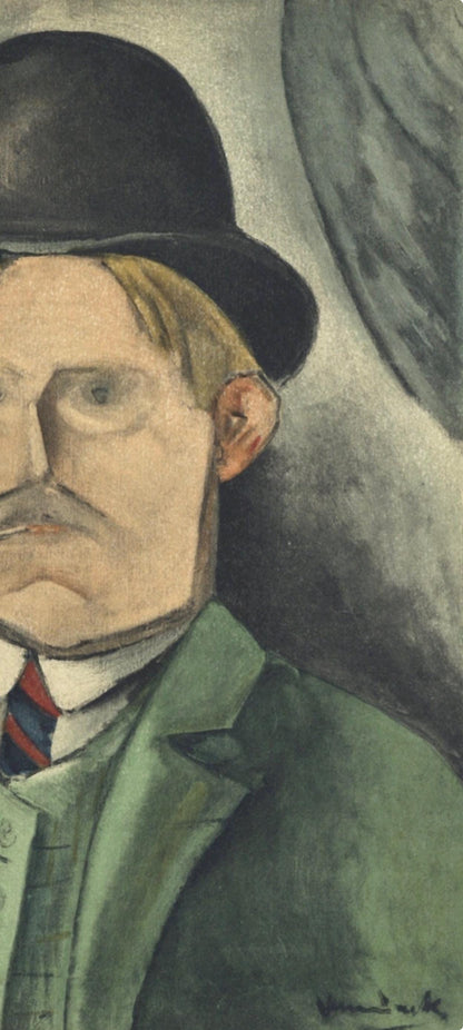 Maurice De Vlaminck, Portrait De L'Artiste, Vlaminck, Signed, Lithograph