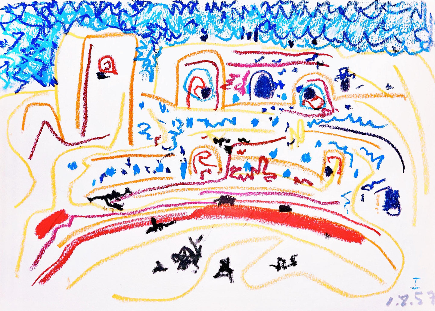 Pablo Picasso, Composition (Bloch 1276; Czwiklitzer 23), Toros Y Toreros, Lithograph