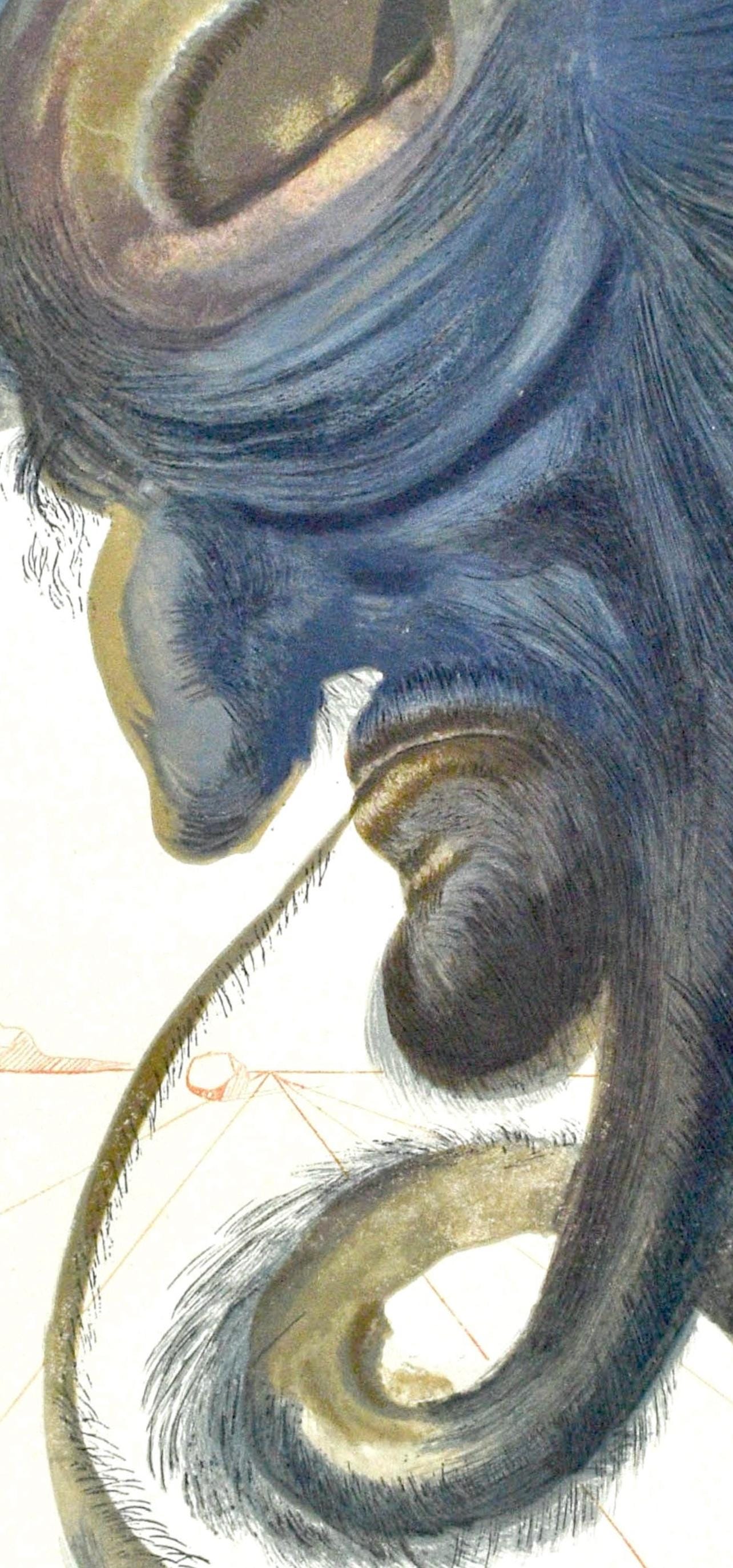 Salvador Dali, Inferno Xx (Michler/Lpsinger 1039-1138; Field 189-200), La Divina Commedia, Woodcut