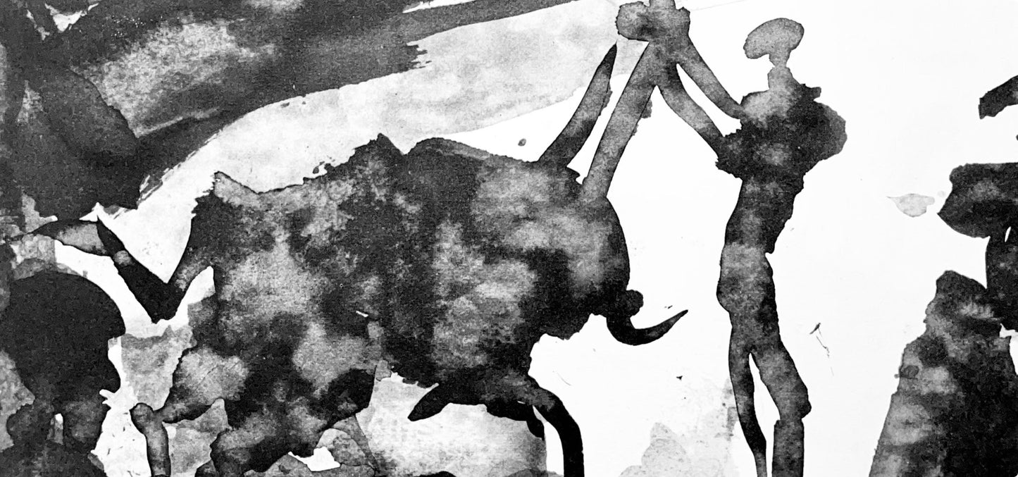 Pablo Picasso, Composition (Bloch 1276; Czwiklitzer 23), Toros Y Toreros, Lithograph