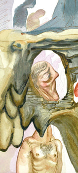 Salvador Dali, Inferno Xxii (Michler/Lpsinger 1039-1138; Field 189-200), La Divina Commedia, Woodcut