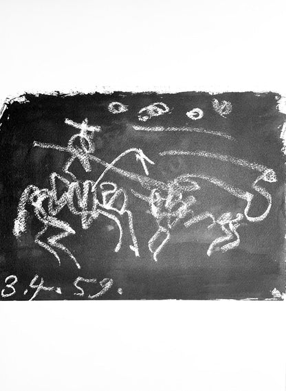 Pablo Picasso, Composition (Bloch 1276; Czwiklitzer 23), Toros Y Toreros, Lithograph