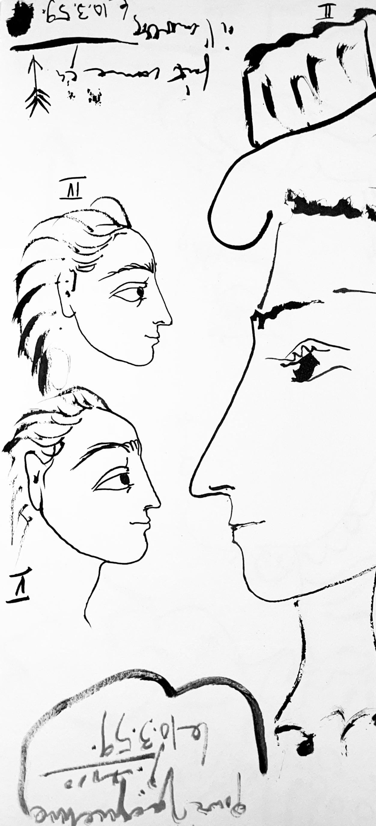 Pablo Picasso, Composition (Bloch 1276; Czwiklitzer 23), Toros Y Toreros, Lithograph