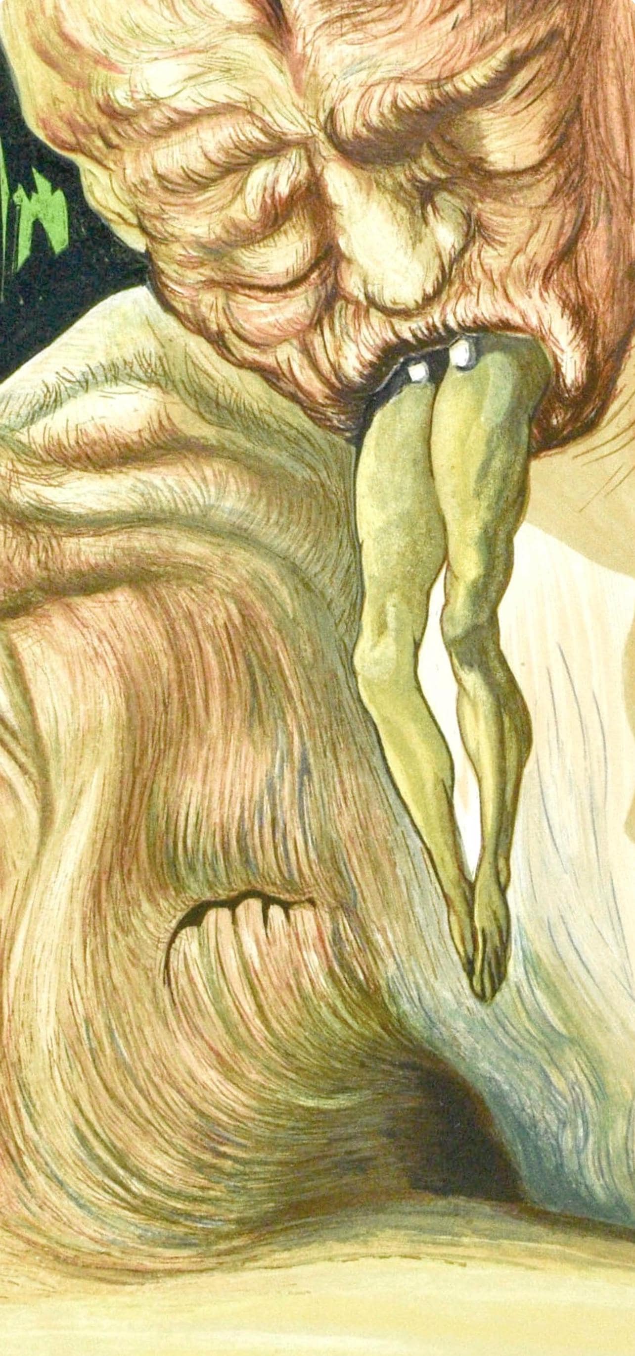 Salvador Dali, Inferno Xxvii (Michler/Lpsinger 1039-1138; Field 189-200), La Divina Commedia,