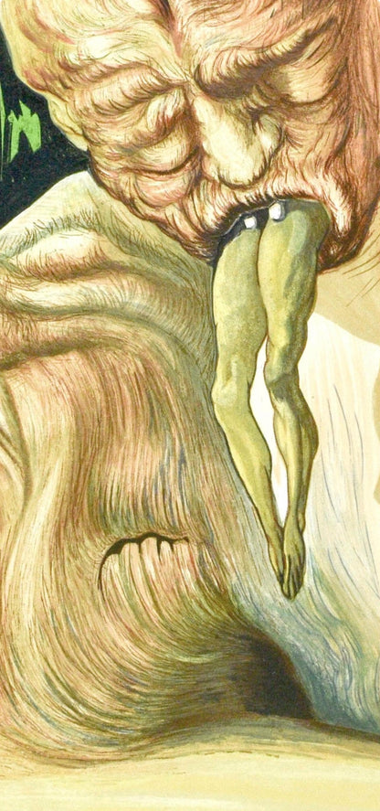 Salvador Dali, Inferno Xxvii (Michler/Lpsinger 1039-1138; Field 189-200), La Divina Commedia,