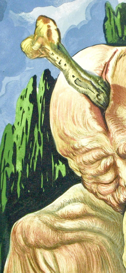 Salvador Dali, Inferno Xxvii (Michler/Lpsinger 1039-1138; Field 189-200), La Divina Commedia,