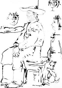 Pablo Picasso, Composition (Bloch 1276; Czwiklitzer 23), Toros Y Toreros, Lithograph