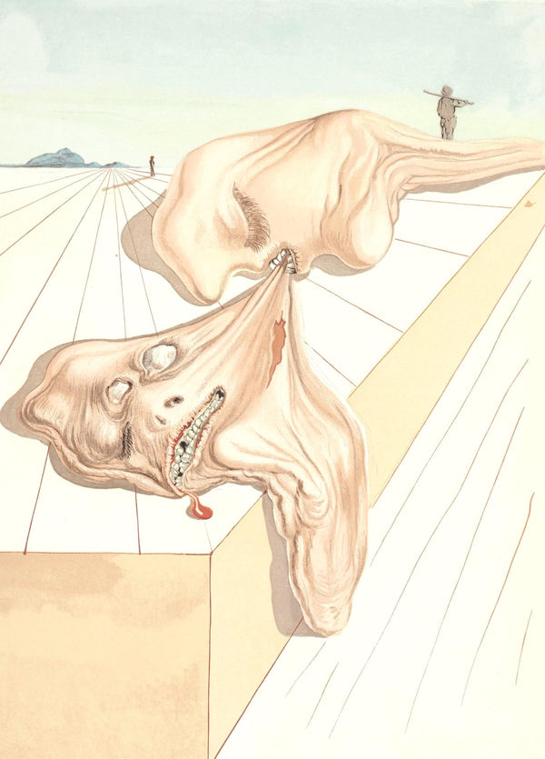 Salvador Dali Inferno XXX Michler Lpsinger 1039 1138 Field 189 200 La Divina Commedia Woodcut