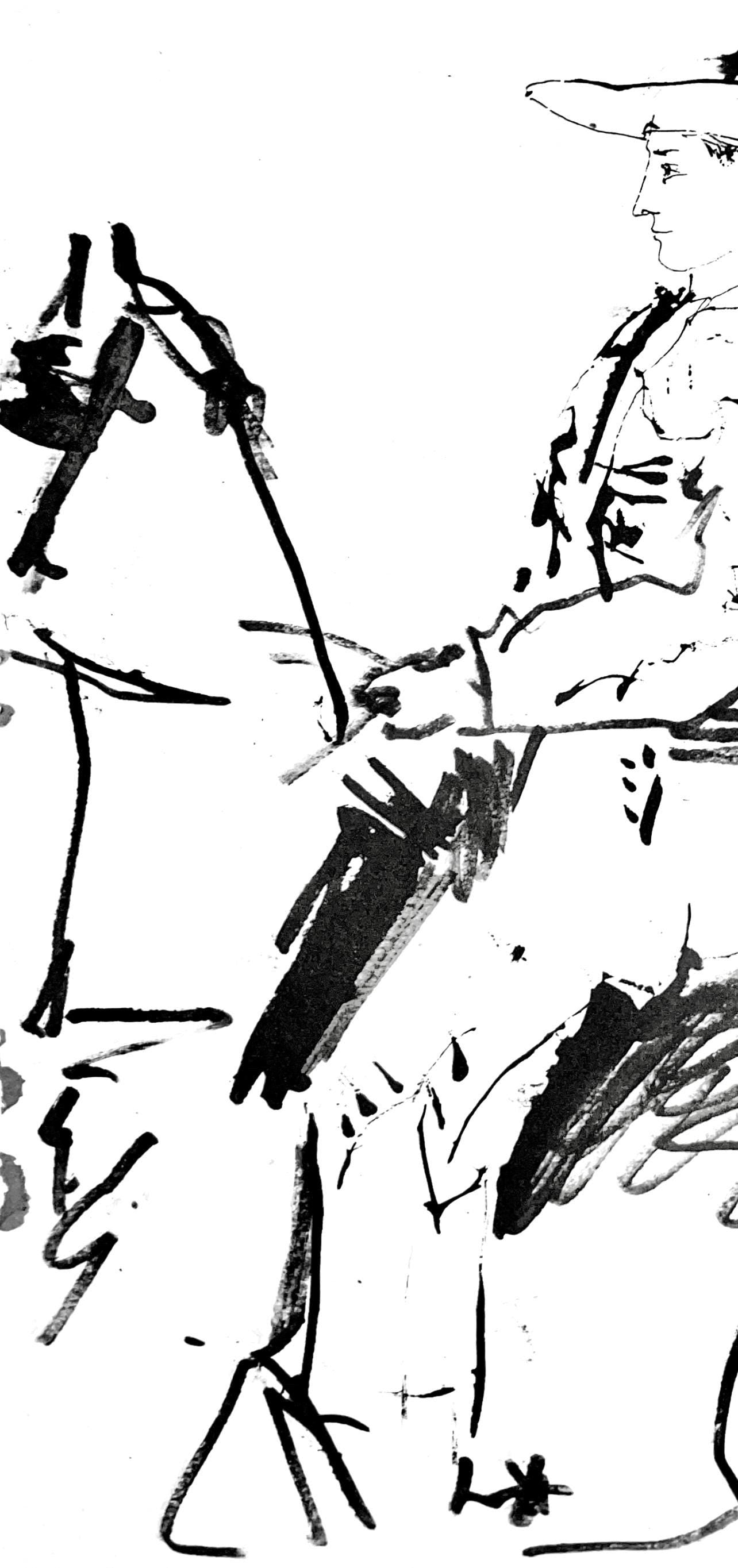 Pablo Picasso, Composition (Bloch 1276; Czwiklitzer 23), Toros Y Toreros, Lithograph