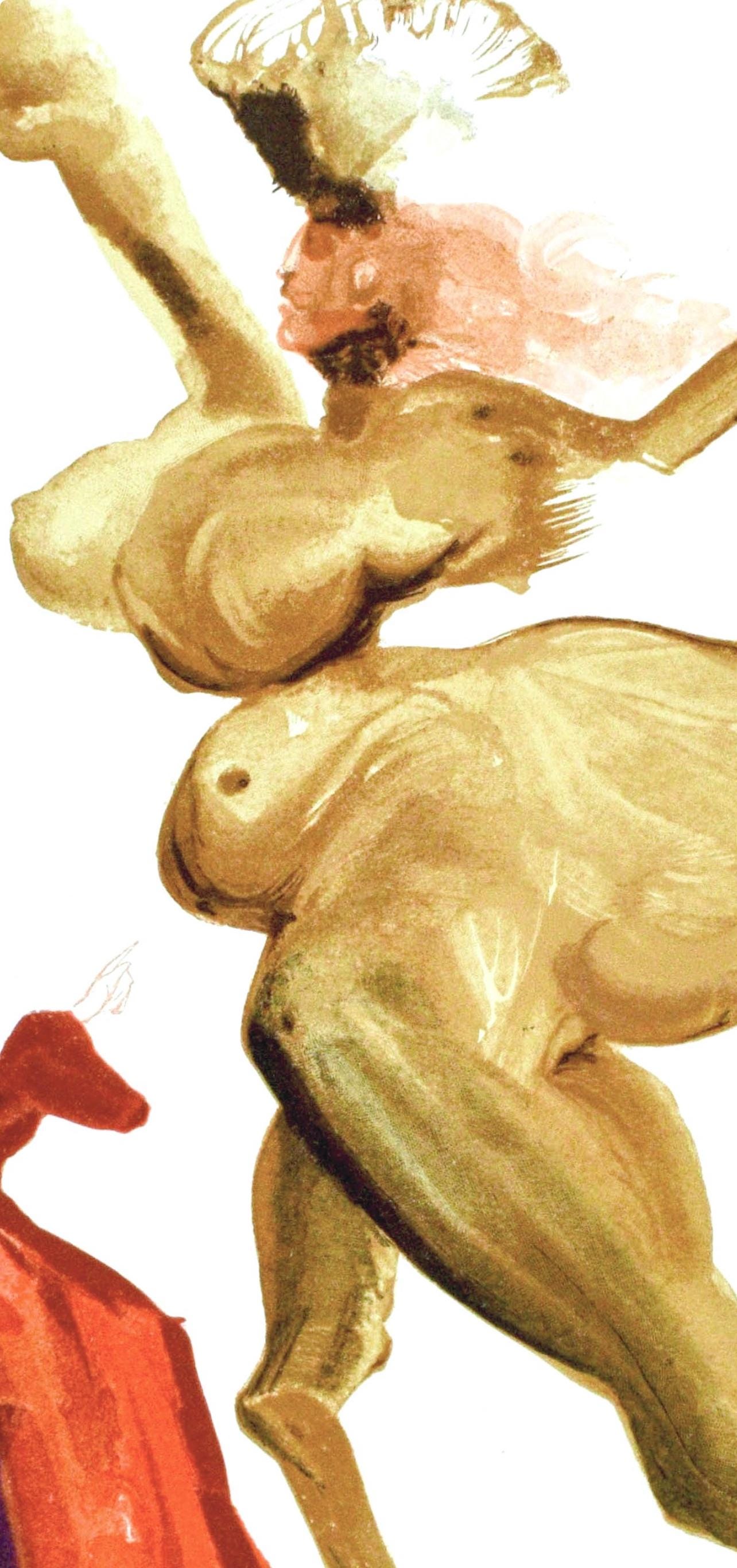 Salvador Dali, Inferno Xxxiii (Michler/Lpsinger 1039-1138; Field 189-200), La Divina Commedia,