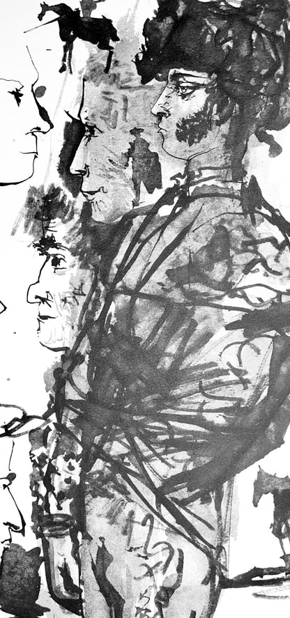 Pablo Picasso, Composition (Bloch 1276; Czwiklitzer 23), Toros Y Toreros, Lithograph
