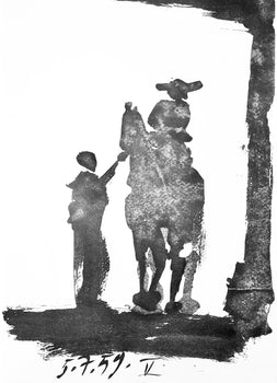 Pablo Picasso, Composition (Bloch 1276; Czwiklitzer 23), Toros Y Toreros, Lithograph