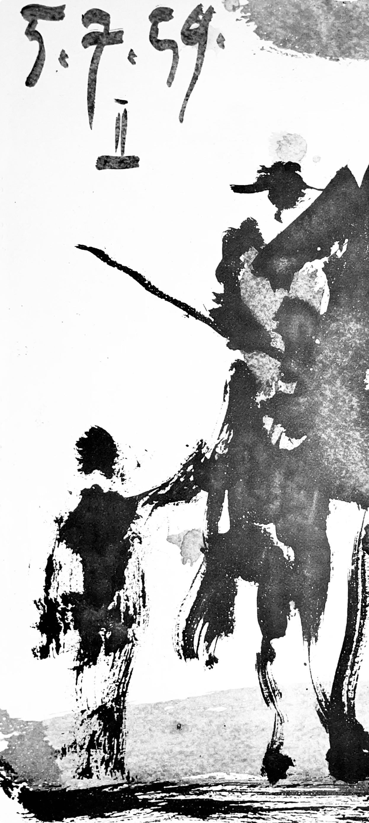 Pablo Picasso, Composition (Bloch 1276; Czwiklitzer 23), Toros Y Toreros, Lithograph