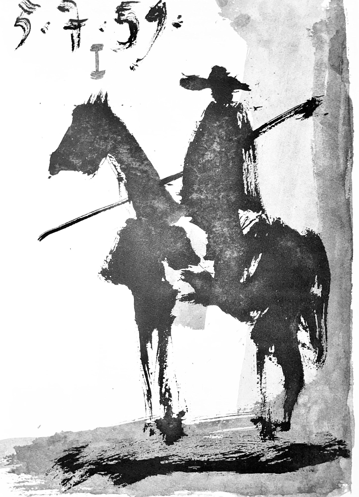 Pablo Picasso, Composition (Bloch 1276; Czwiklitzer 23), Toros Y Toreros, Lithograph