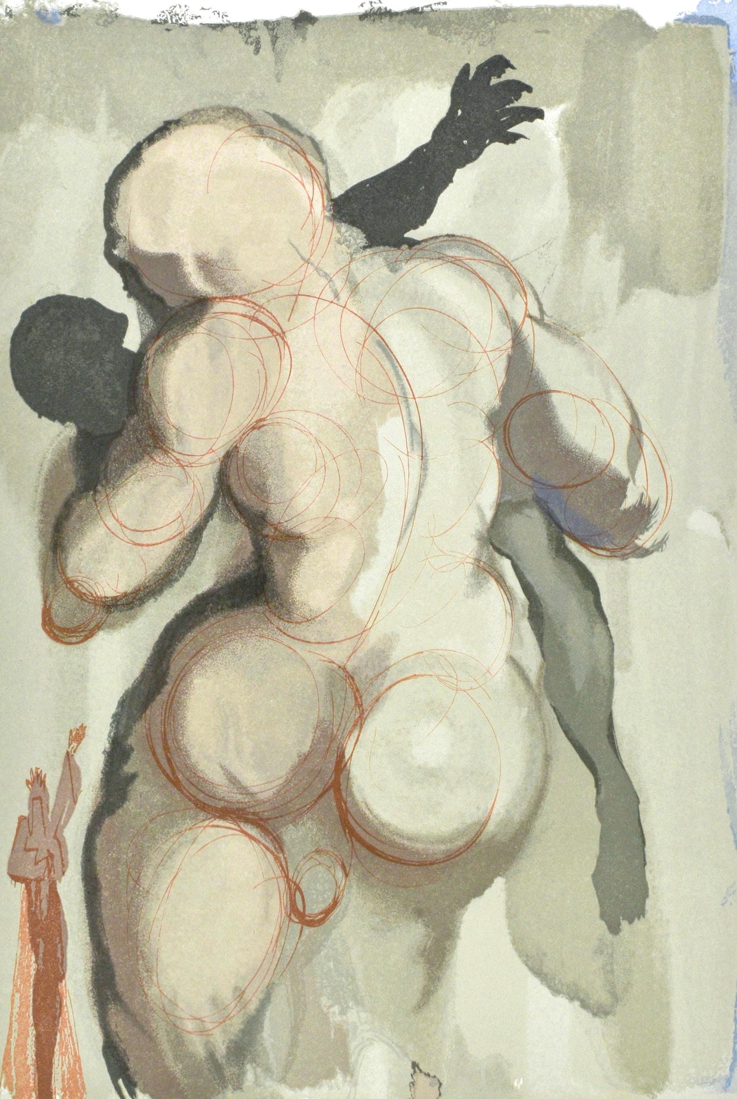 Salvador Dali, Purgatorio Vi (Michler/Lpsinger 1039-1138; Field 189-200), La Divina Commedia,