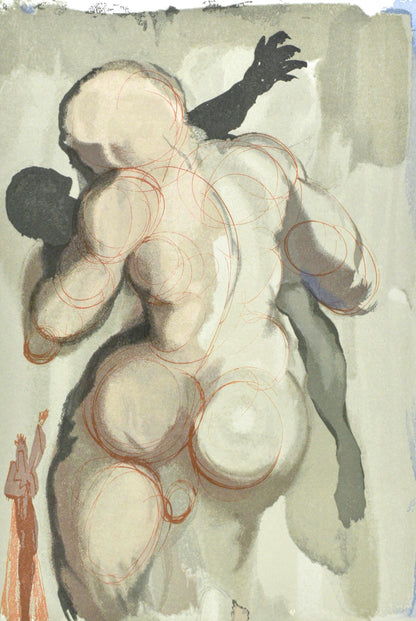 Salvador Dali, Purgatorio Vi (Michler/Lpsinger 1039-1138; Field 189-200), La Divina Commedia,