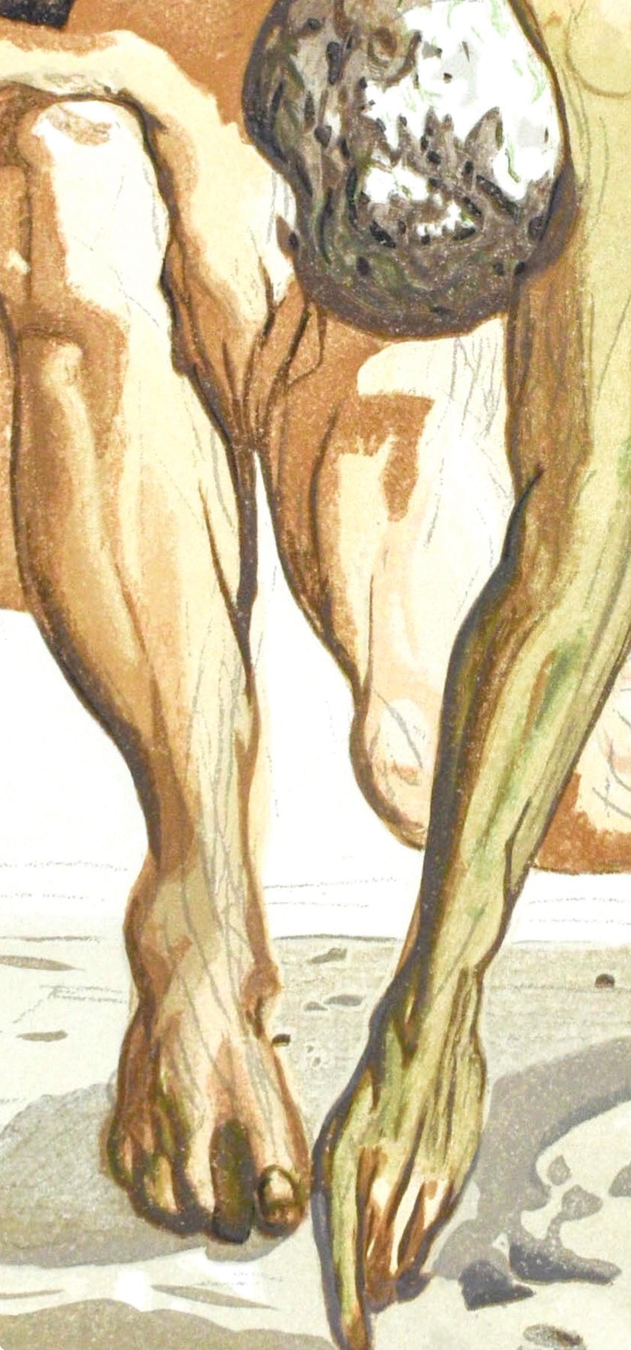 Salvador Dali, Purgatorio Vii (Michler/Lpsinger 1039-1138; Field 189-200), La Divina Commedia,