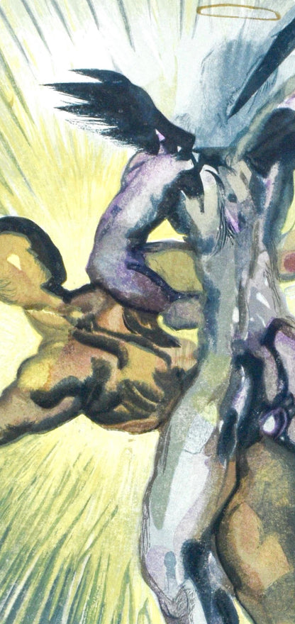 Salvador Dali, Purgatorio Viii (Michler/Lpsinger 1039-1138; Field 189-200), La Divina Commedia,