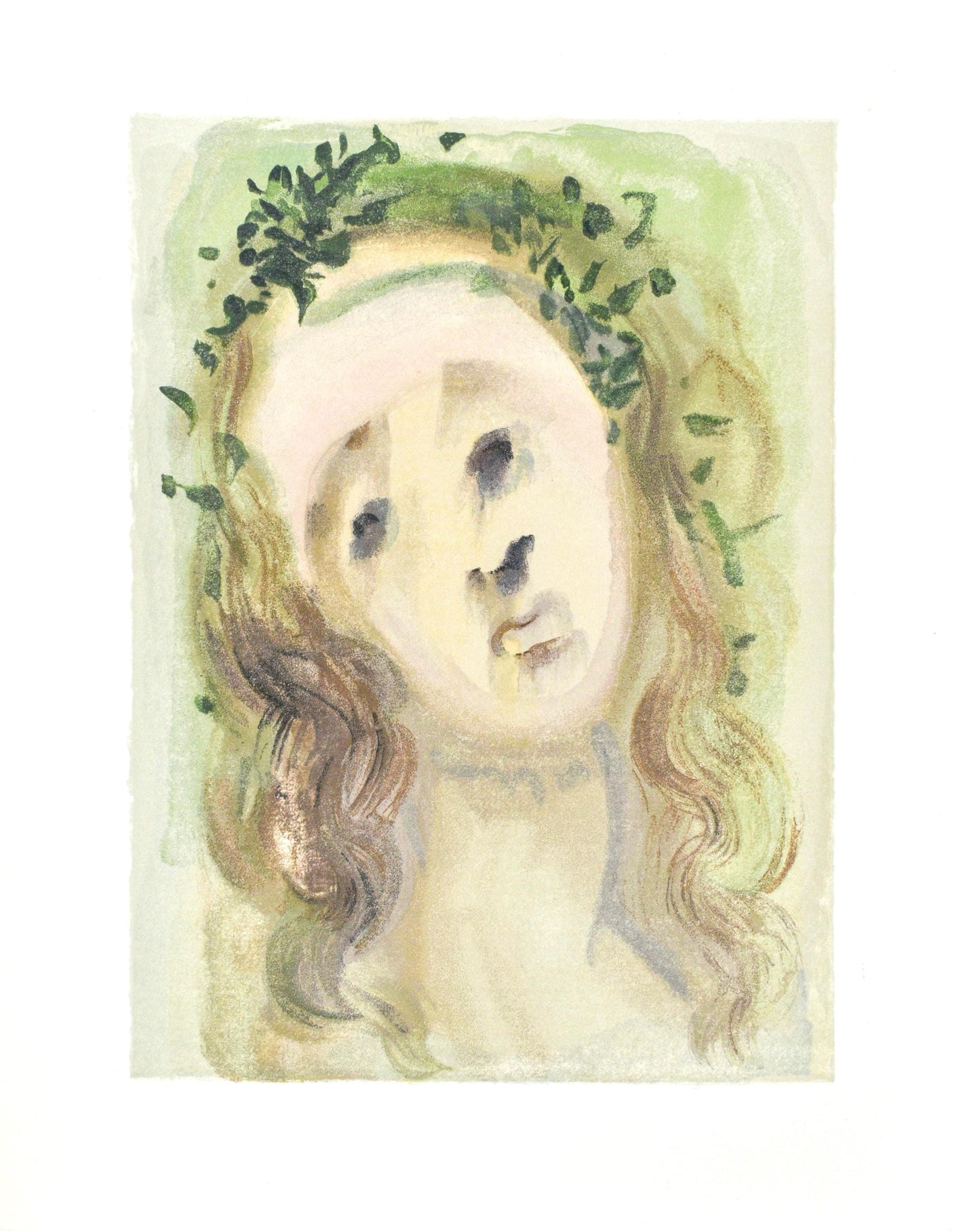 Salvador Dali, Purgatorio X (Michler/Lpsinger 1039-1138; Field 189-200), La Divina Commedia, Woodcut