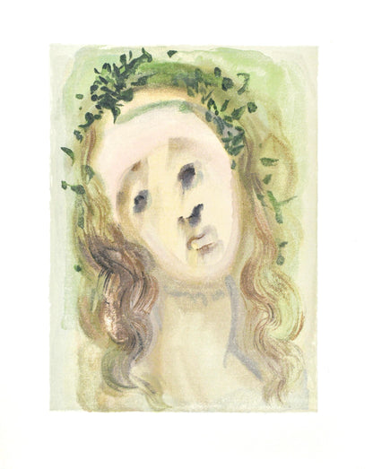 Salvador Dali, Purgatorio X (Michler/Lpsinger 1039-1138; Field 189-200), La Divina Commedia, Woodcut