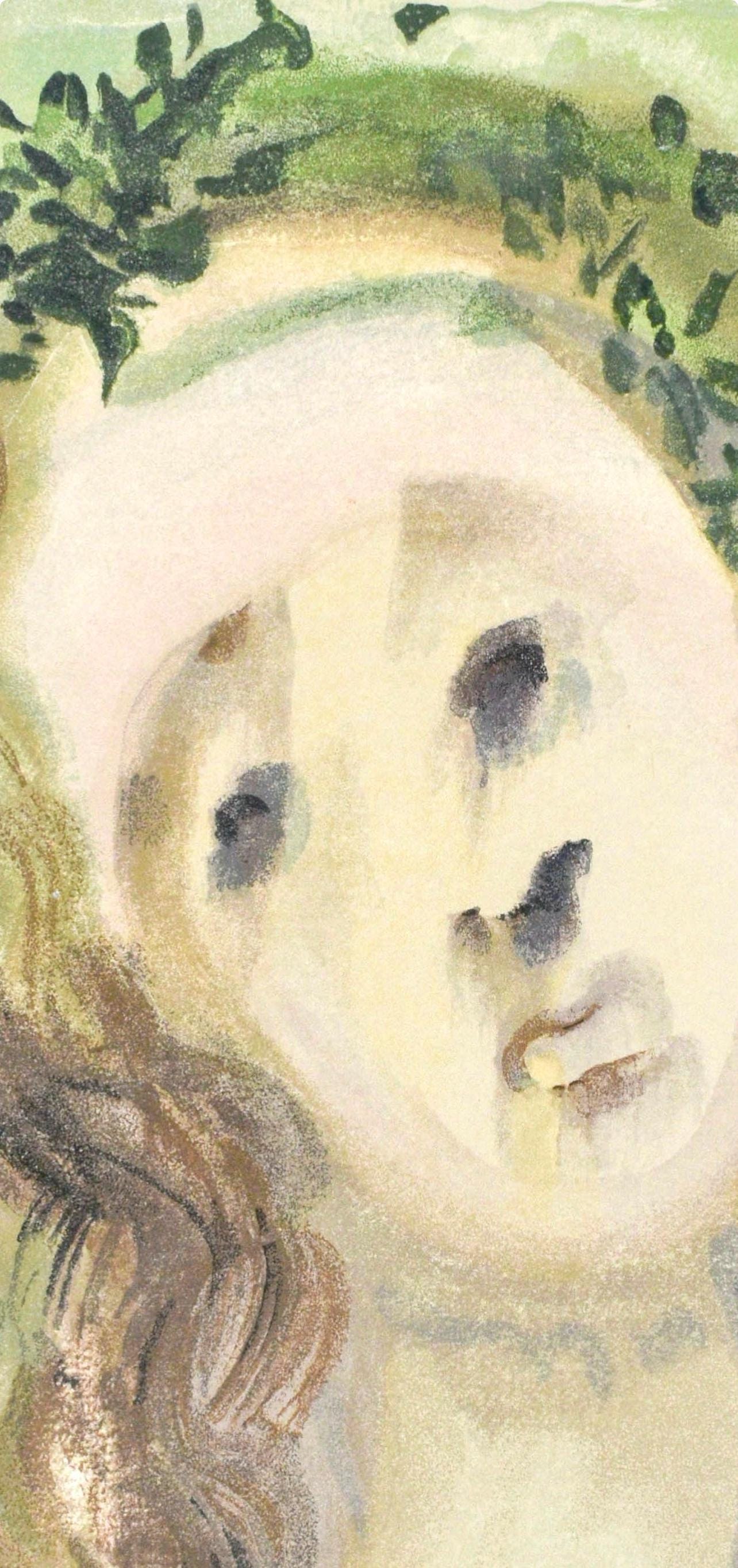 Salvador Dali, Purgatorio X (Michler/Lpsinger 1039-1138; Field 189-200), La Divina Commedia, Woodcut