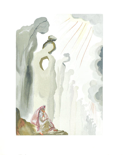Salvador Dali, Purgatorio Xiii (Michler/Lpsinger 1039-1138; Field 189-200), La Divina Commedia,