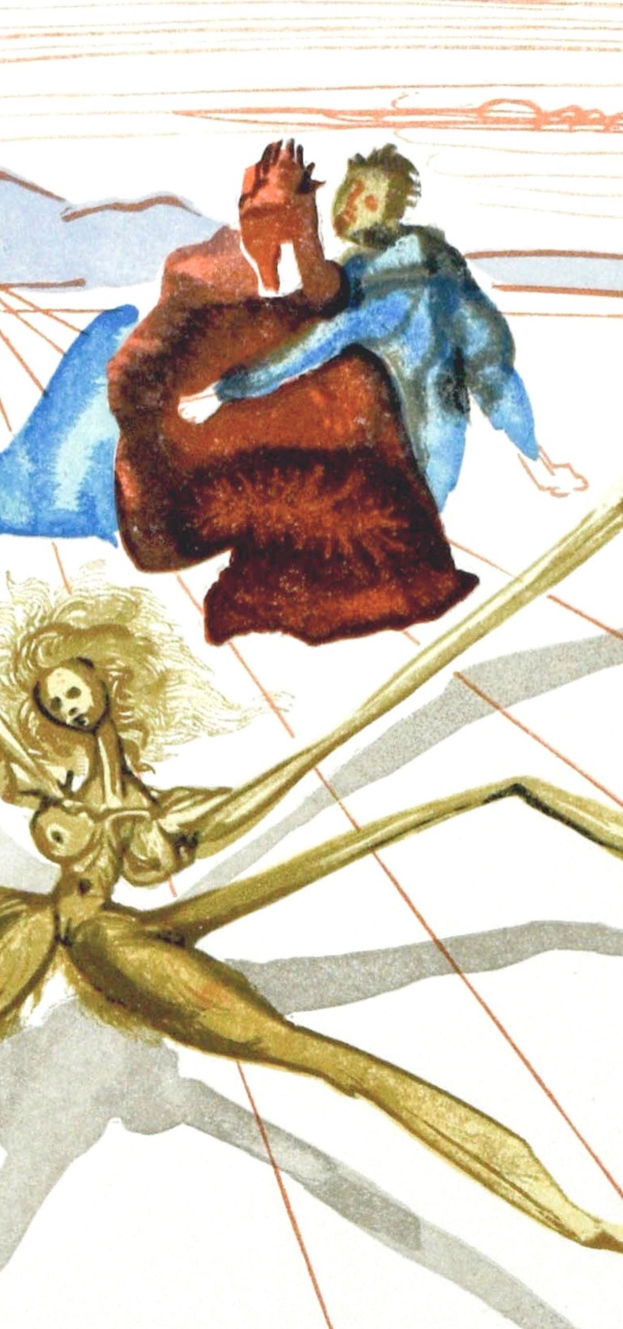 Salvador Dali, Purgatorio Xvii (Michler/Lpsinger 1039-1138; Field 189-200), La Divina Commedia,