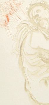 Salvador Dali, Purgatorio Xix (Michler/Lpsinger 1039-1138; Field 189-200), La Divina Commedia,