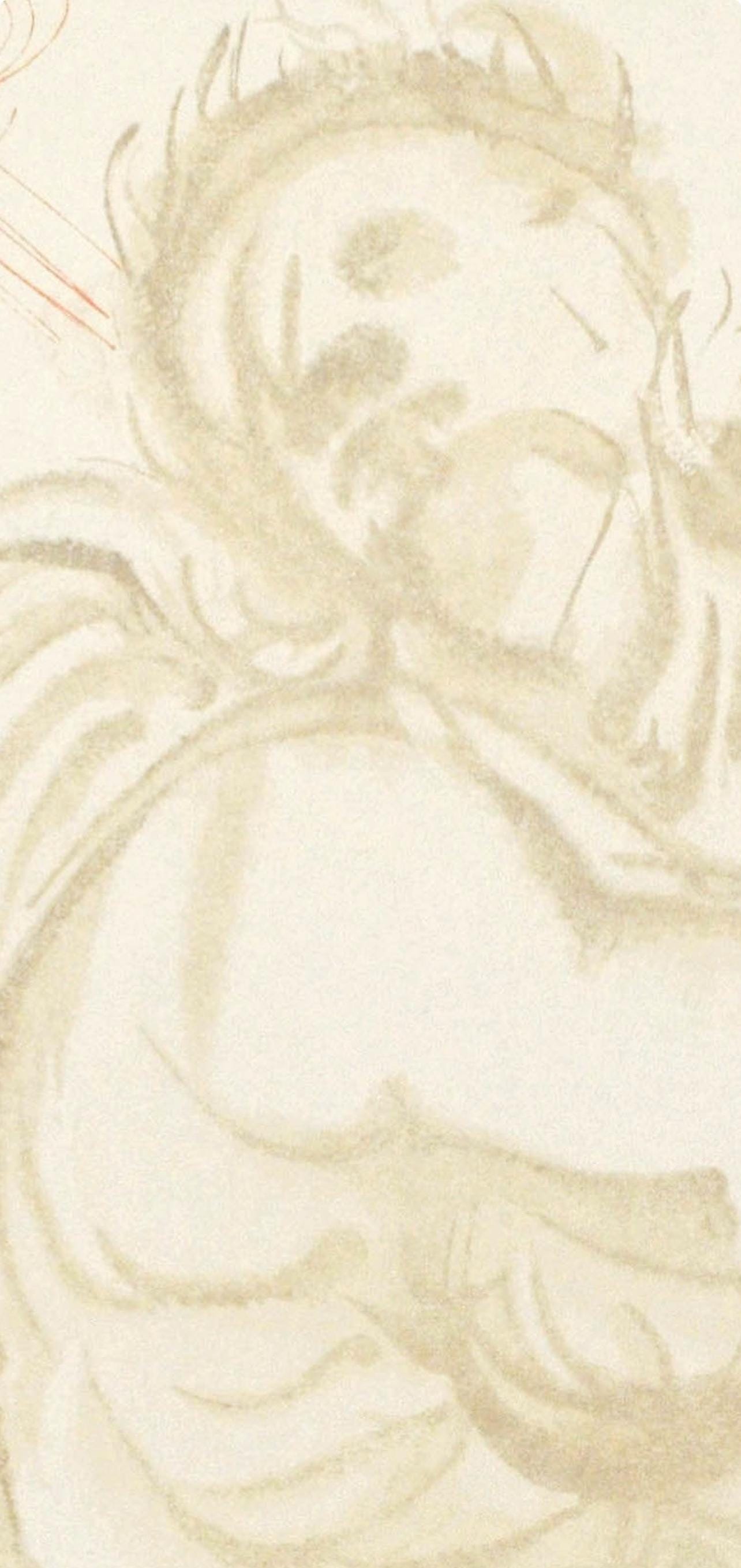 Salvador Dali, Purgatorio Xix (Michler/Lpsinger 1039-1138; Field 189-200), La Divina Commedia,