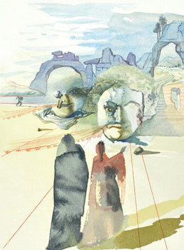 Salvador Dali, Purgatorio Xx (Michler/Lpsinger 1039-1138; Field 189-200), La Divina Commedia,