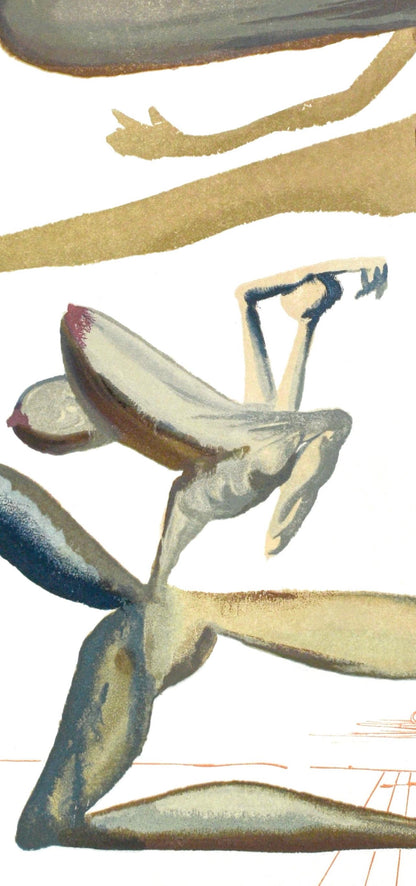 Salvador Dali, Purgatorio Xxii (Michler/Lpsinger 1039-1138; Field 189-200), La Divina Commedia,