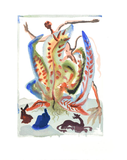 Salvador Dali, Purgatorio Xxiii (Michler/Lpsinger 1039-1138; Field 189-200), La Divina Commedia,