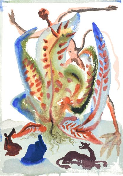 Salvador Dali, Purgatorio Xxiii (Michler/Lpsinger 1039-1138; Field 189-200), La Divina Commedia,