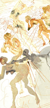 Salvador Dali, Purgatorio Xxv (Michler/Lpsinger 1039-1138; Field 189-200), La Divina Commedia,