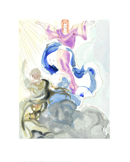 Salvador Dali, Paradiso Iii (Michler/Lpsinger 1039-1138; Field 189-200), La Divina Commedia, Woodcut