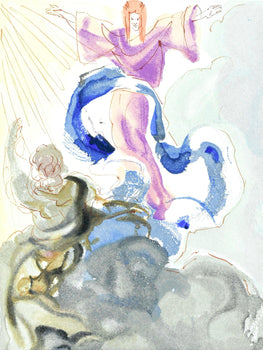 Salvador Dali, Paradiso Iii (Michler/Lpsinger 1039-1138; Field 189-200), La Divina Commedia, Woodcut