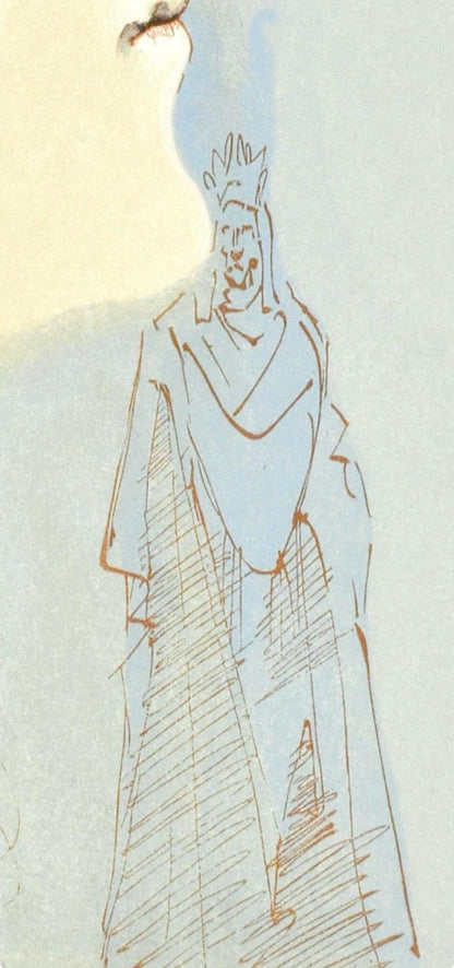 Salvador Dali, Paradiso Viii (Michler/Lpsinger 1039-1138; Field 189-200), La Divina Commedia,