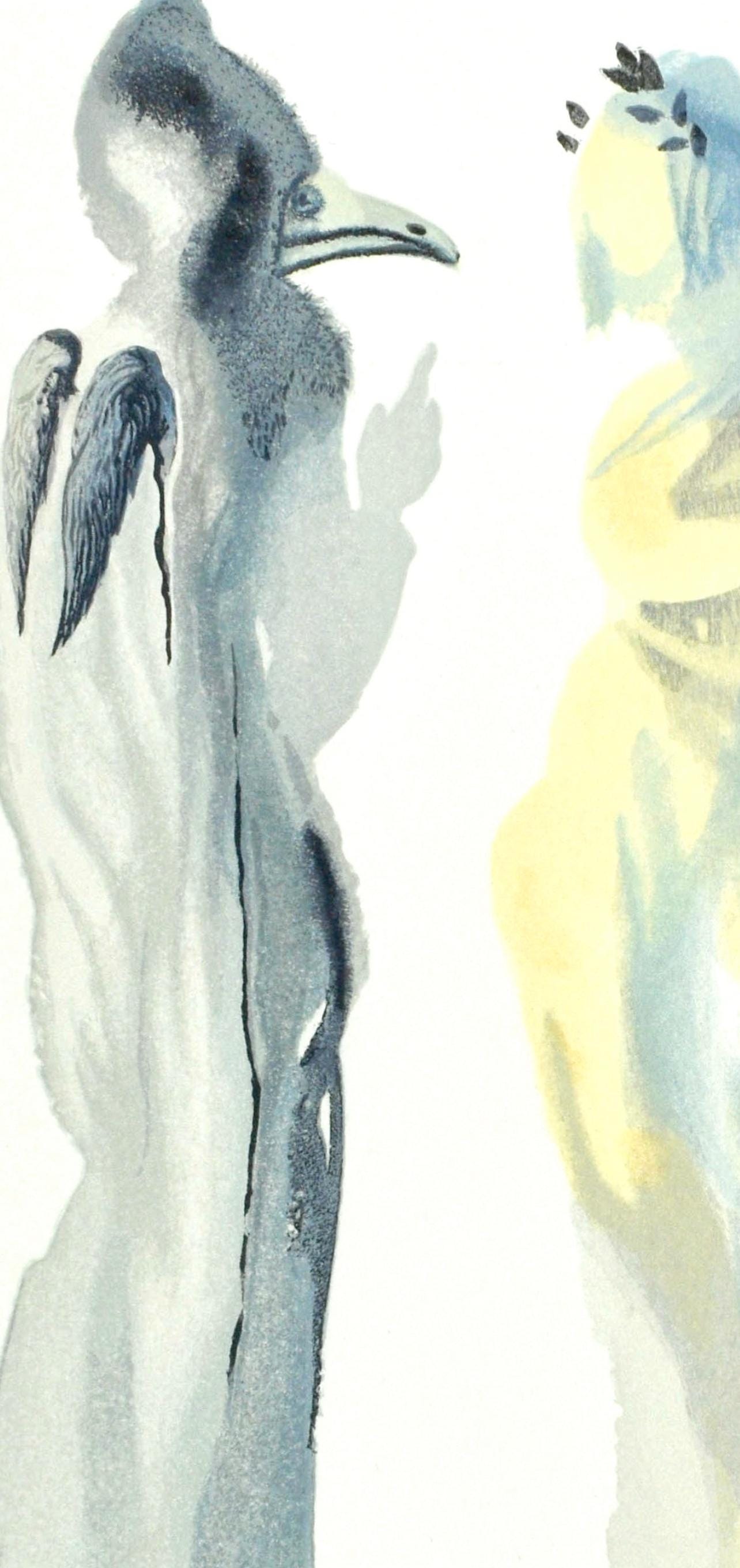 Salvador Dali, Paradiso Ix (Michler/Lpsinger 1039-1138; Field 189-200), La Divina Commedia, Woodcut