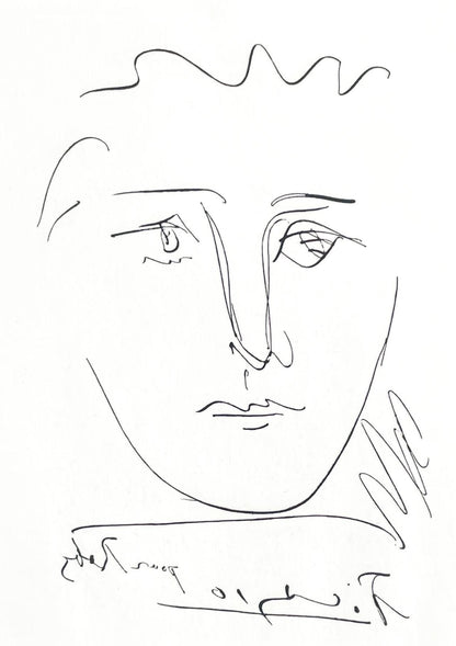 Pablo Picasso, Pour Roby, Lage De Soleil, Etching