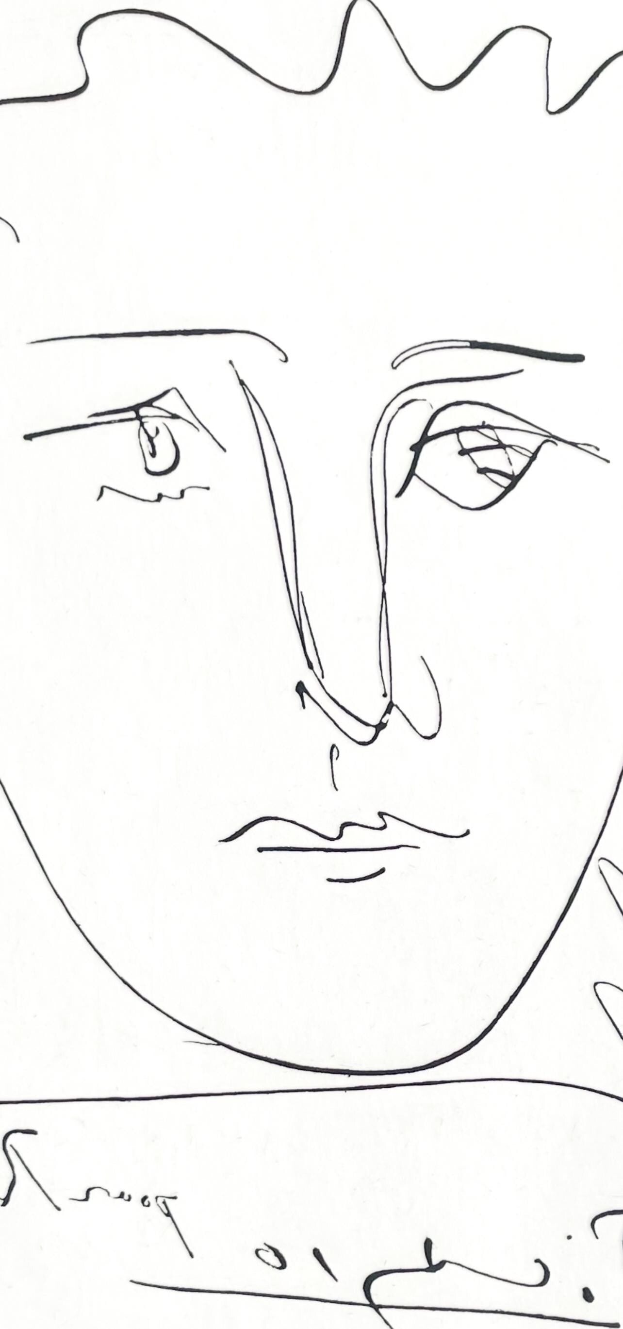 Pablo Picasso, Pour Roby, Lage De Soleil, Etching