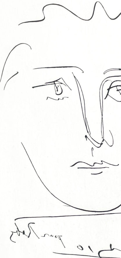 Pablo Picasso, Pour Roby, Lage De Soleil, Etching