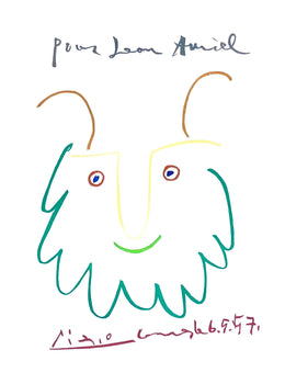 Pablo Picasso, Pour Lon Amiel, Etching