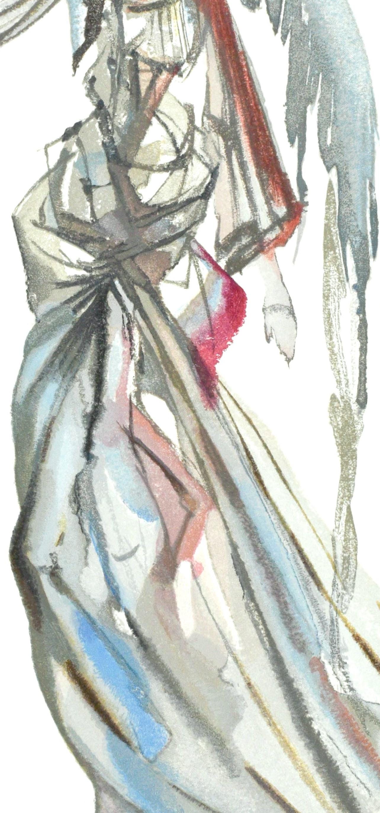 Salvador Dali, Paradiso X (Michler/Lpsinger 1039-1138; Field 189-200), La Divina Commedia, Woodcut