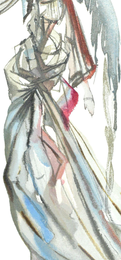 Salvador Dali, Paradiso X (Michler/Lpsinger 1039-1138; Field 189-200), La Divina Commedia, Woodcut