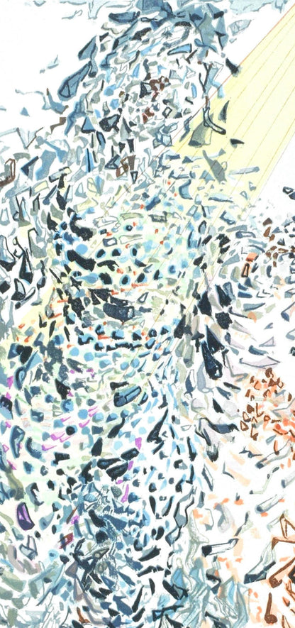 Salvador Dali, Paradiso Xi (Michler/Lpsinger 1039-1138; Field 189-200), La Divina Commedia, Woodcut