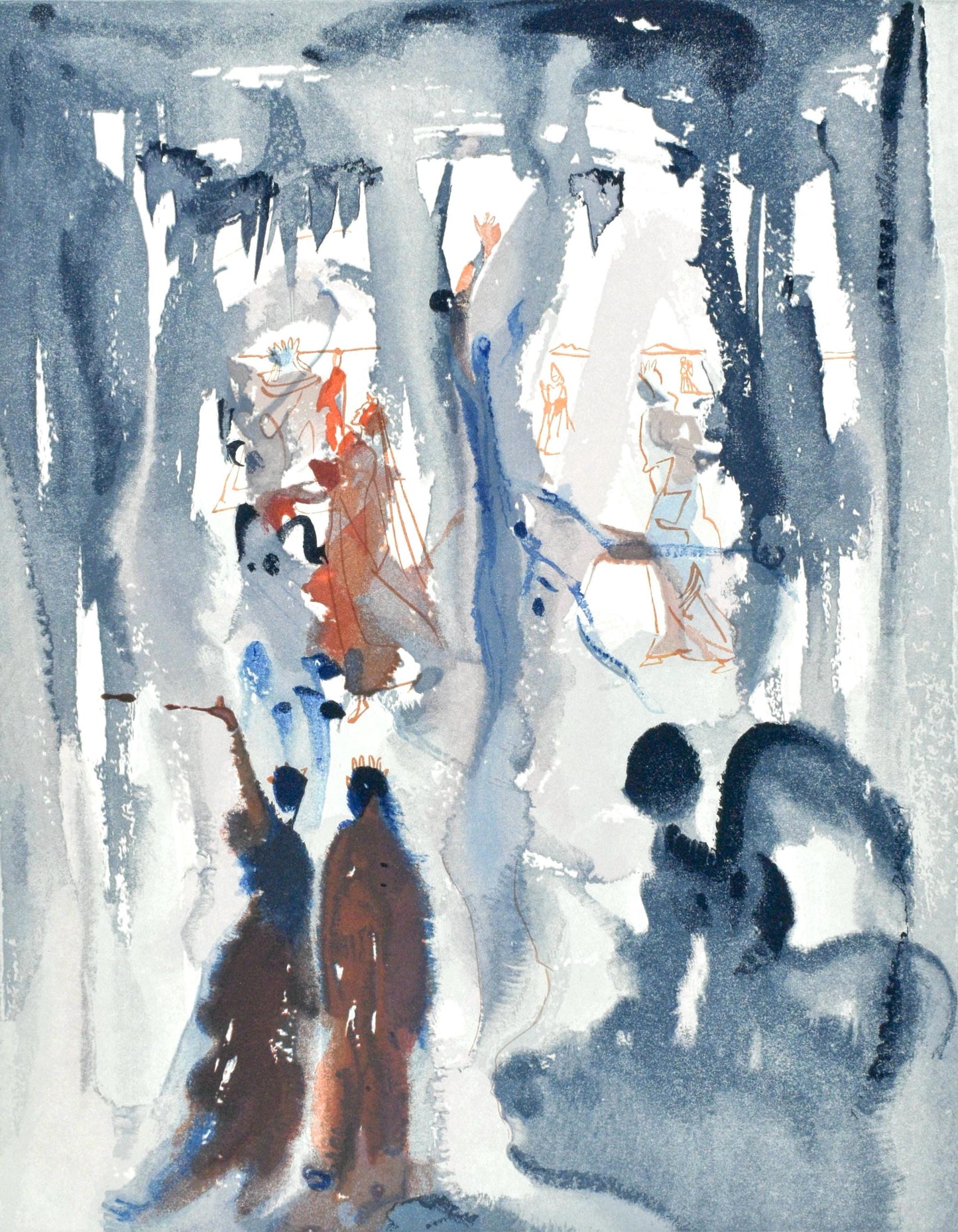 Salvador Dali, Paradiso Xiii (Michler/Lpsinger 1039-1138; Field 189-200), La Divina Commedia,