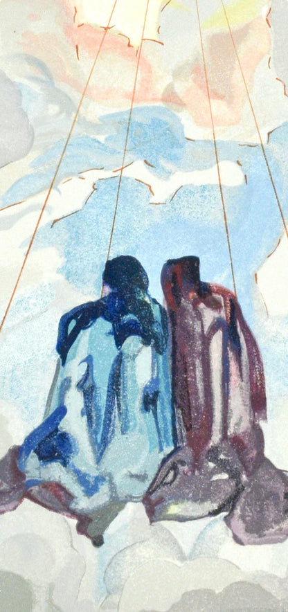 Salvador Dali, Paradiso Xv (Michler/Lpsinger 1039-1138; Field 189-200), La Divina Commedia, Woodcut