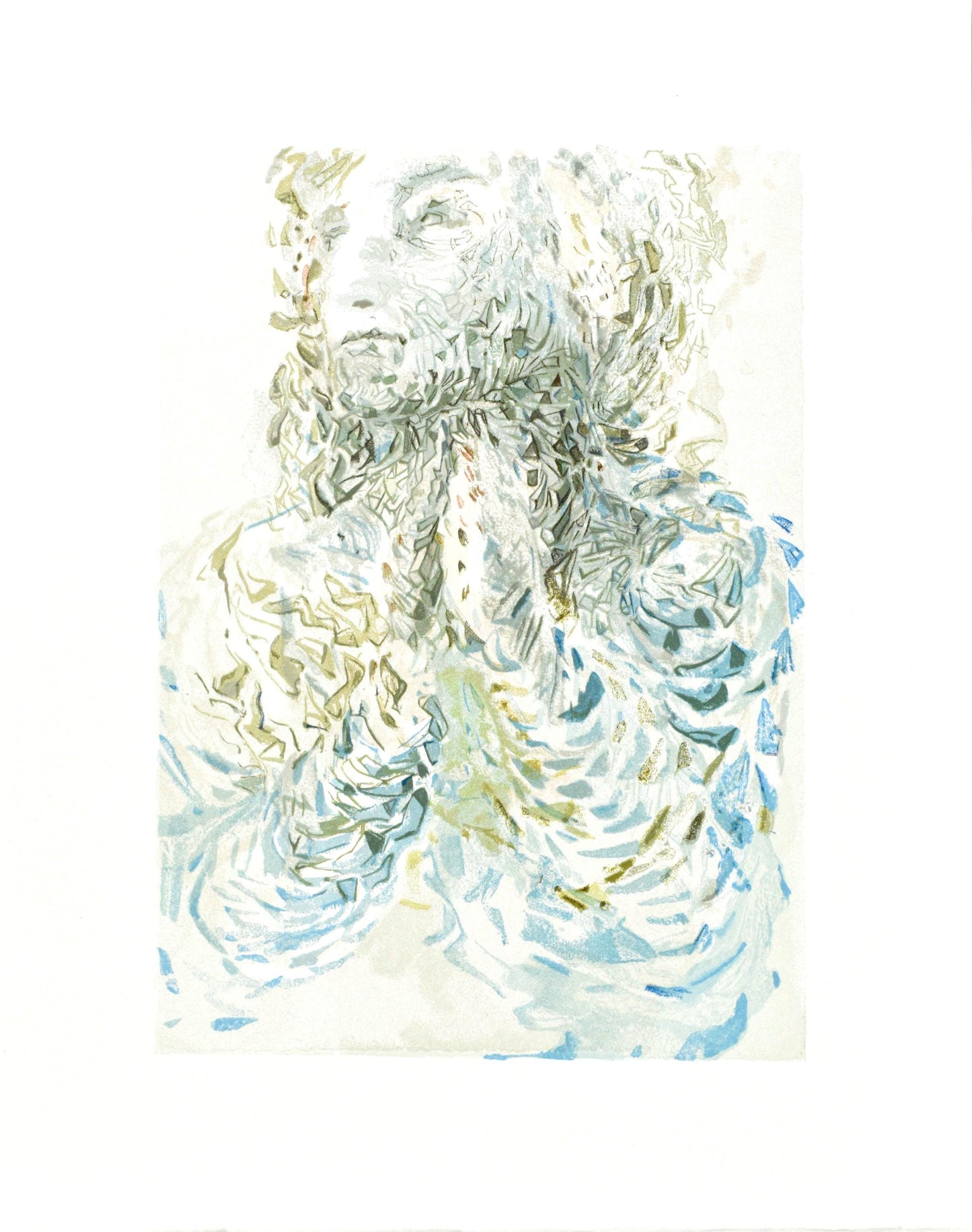 Salvador Dali, Paradiso Xvii (Michler/Lpsinger 1039-1138; Field 189-200), La Divina Commedia,