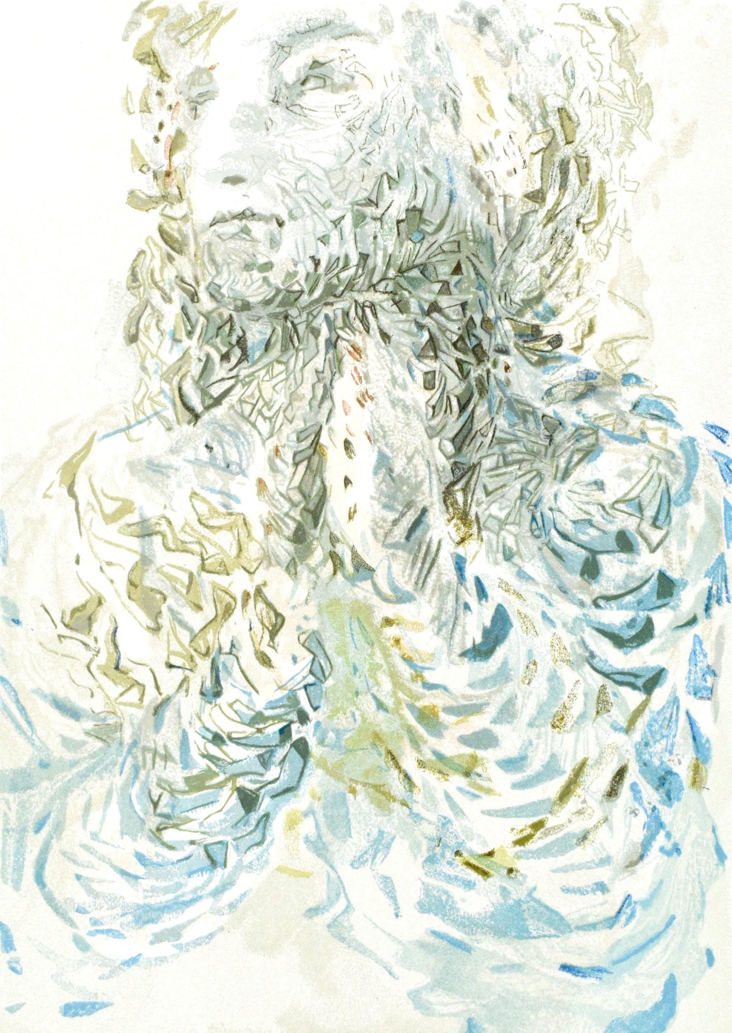 Salvador Dali, Paradiso Xvii (Michler/Lpsinger 1039-1138; Field 189-200), La Divina Commedia,