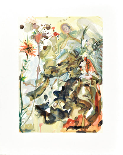 Salvador Dali, Paradiso Xxv (Michler/Lpsinger 1039-1138; Field 189-200), La Divina Commedia, Woodcut